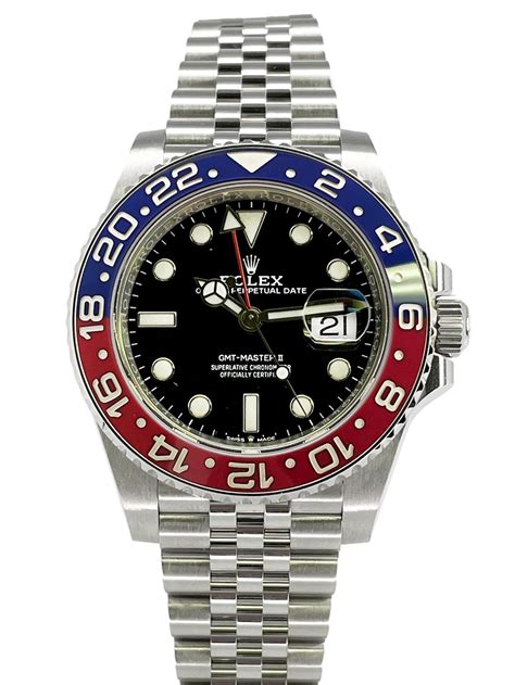 rolex gmt master ii pepsi 40mm|rolex gmt pepsi for sale.